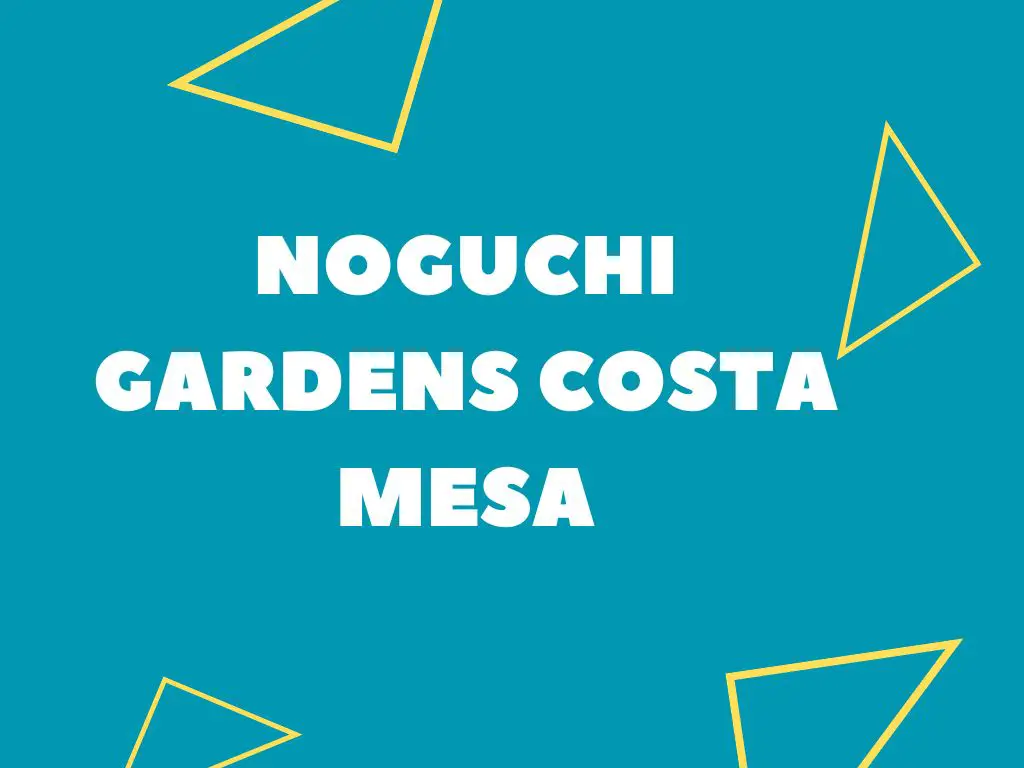 Exploring Noguchi Gardens In Costa Mesa (Local Guide)